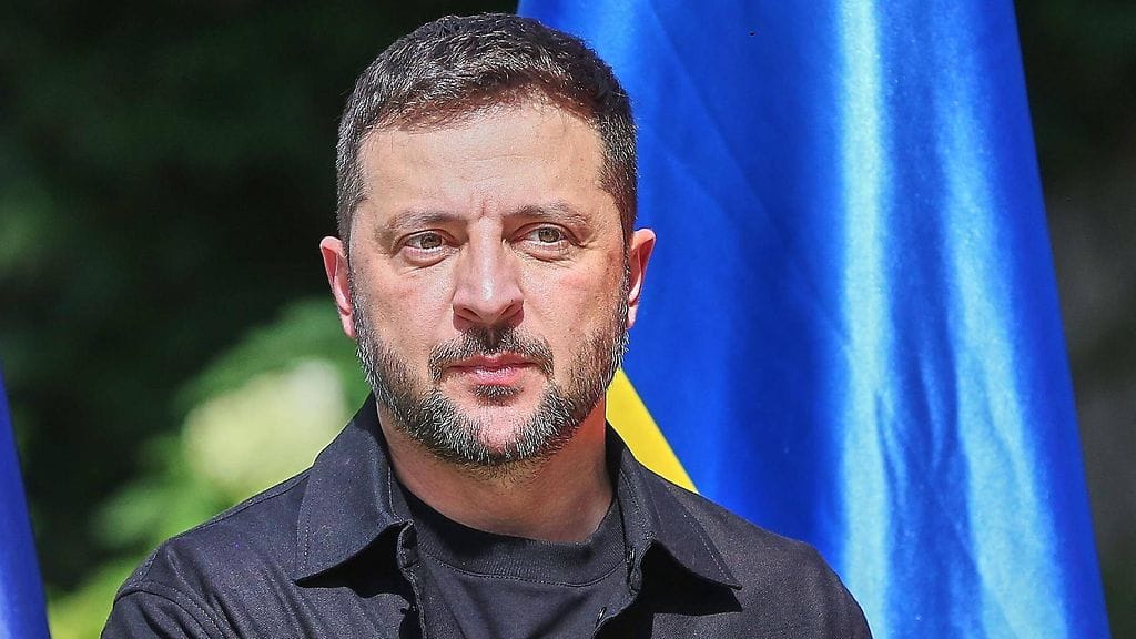 Ukrainan presidentti Volodymyr Zelenskyi