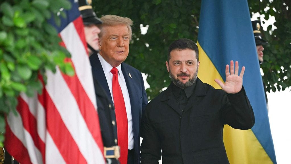 LK Trumpin ja Zelenskyin tapaaminen Valkoinen talo 18.8.2025
