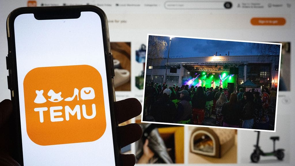 Pikkukuvassa oikealla TeMun Saunayö-tapahtuma, avoin ulkoilmafestivaali, joka järjestetään vuosittain LUTin kampuksen edessä.