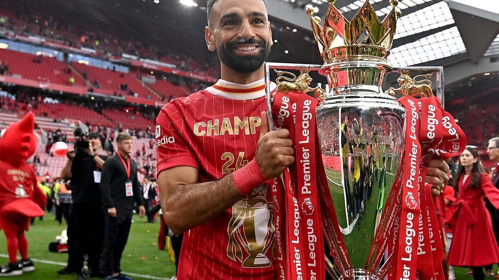 Salah johdatti Liverpoolin viime keväänä Valioliigan mestariksi.