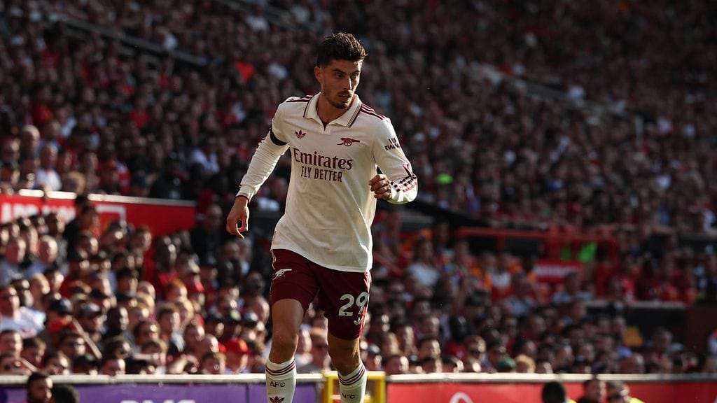 Kai Havertzin taival Arsenalissa on ollut takkuinen.