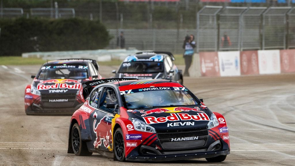 Kevin ja Timmy Hansen nähdään sittenkin Kymiringin MM-osakilpailussa.