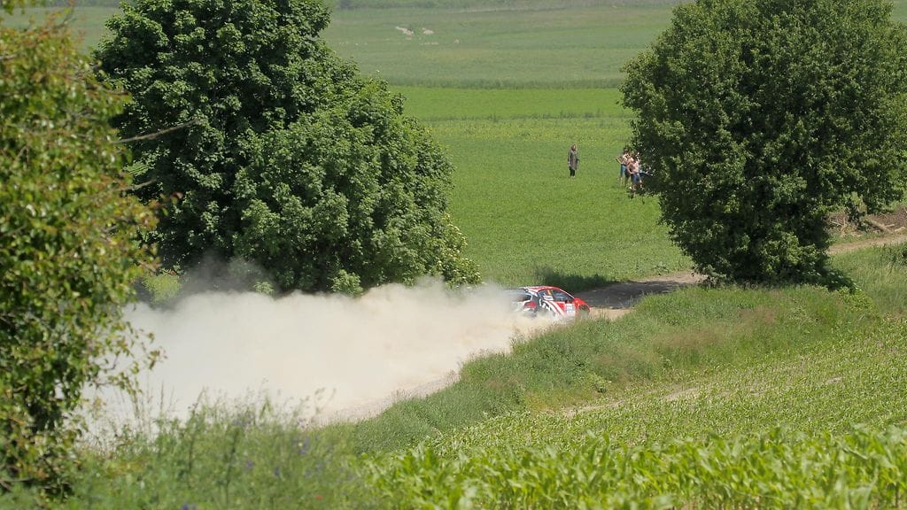 Norjan kansallisen rallisarjan osakilpailussa sattui viikonloppuna vakava ulosajo. Kuvituskuva.