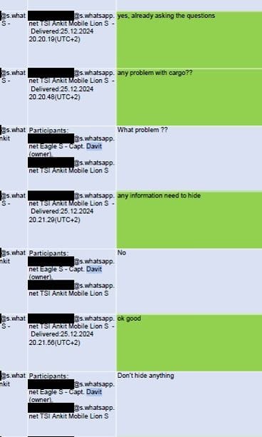 Eagle S viestinvaihtoa