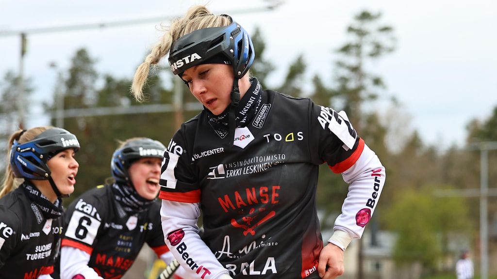 Saaga-Angelia Raudasoja on Manse PP:n tärkeimpiä yksittäisiä pelaajia.