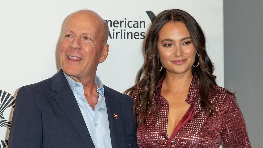 Bruce Willis ja Emma Heming Willis vuonna 2019.