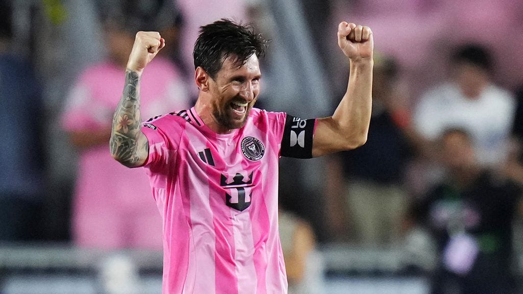 Lionel Messi johdatti Inter Miamin voittoon.
