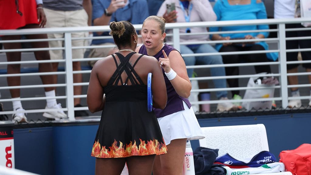 Jelena Ostapenkon ja Taylor Townsendin välillä tuli riita Yhdysvaltain avoimissa.