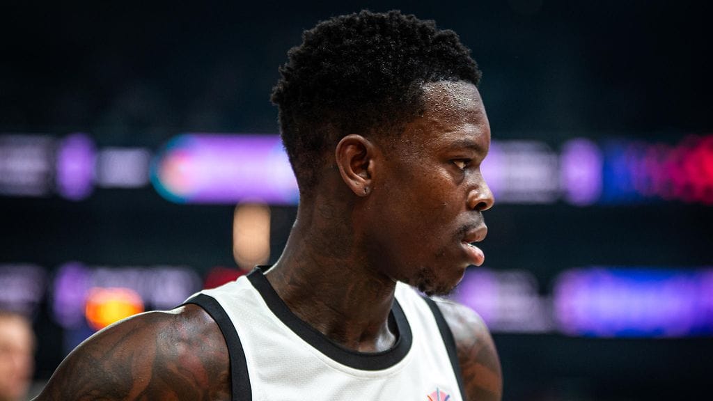 Dennis Schröder joutui apinaääntelyn kohteeksi Tampereella pelatussa EM-ottelussa Liettuaa vastaan.