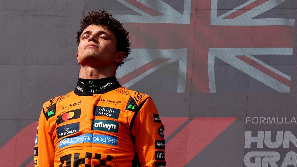 Lando Norris ajaa 25 vuoden iässä jo seitsemättä F1-kauttaan.