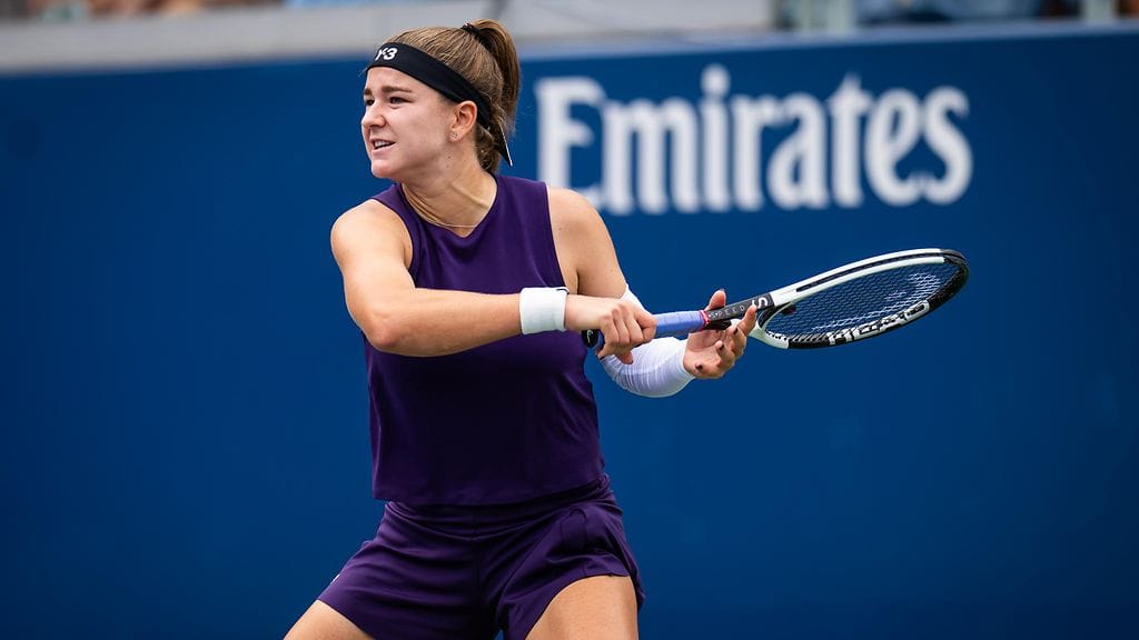 Karolina Muchova murtui kyyneliin kesken Yhdysvaltain avoimien ottelun.