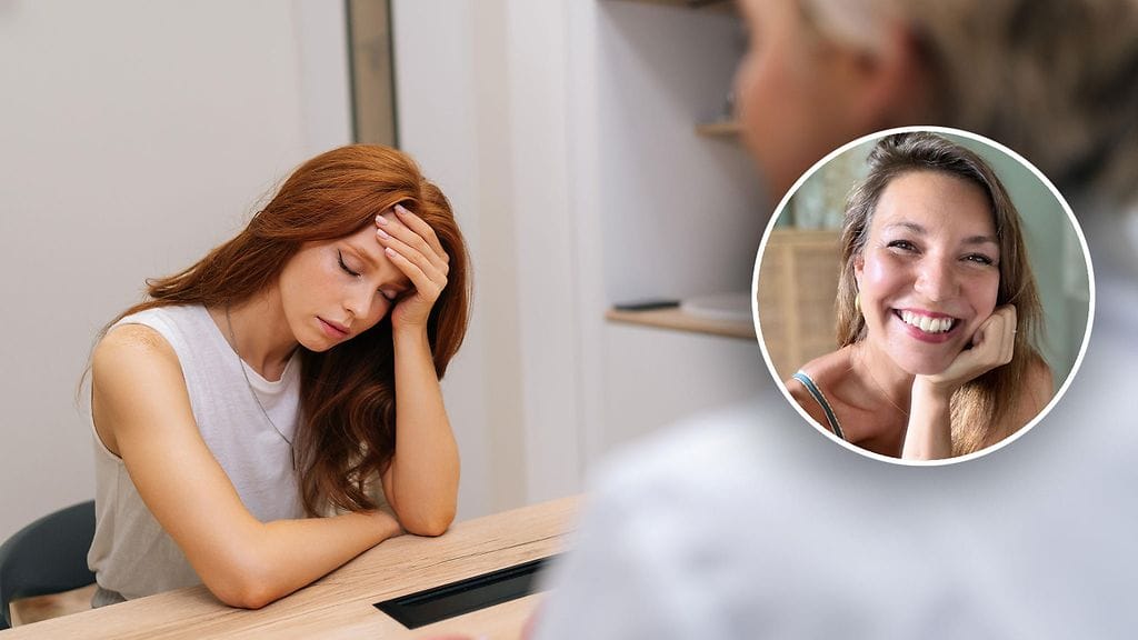 Oman elämänsä kuuntelijalta voi tietoisesti kysyä kuulumisia. Pienessä kuvassa Anna Taipale.