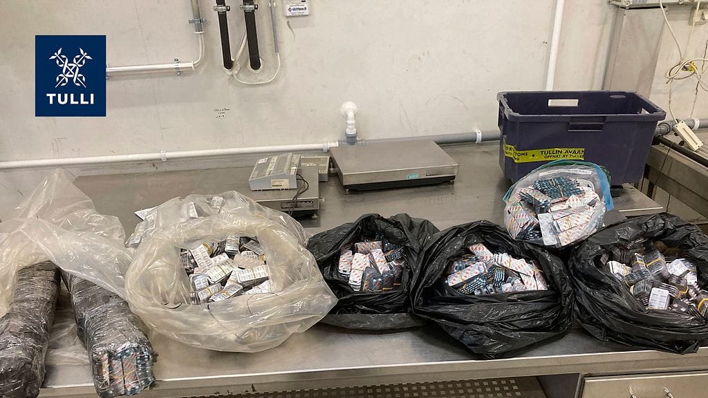 Tullin takavarikoimia huumelääkkeitä kesäkuussa 2025