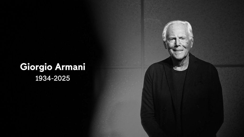 Giorgio Armani oli yksi suurimmista tekijöistä kansainvälisellä muotialalla.