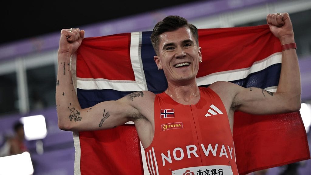 Jakob Ingebrigtsen on omien sanojensa mukaan mestaruuskunnossa.