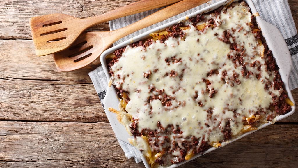 Miljoonan dollarin pastaa voi tehdä spagetista tai esimerkiksi pennepastasta, kuten kuvassa.