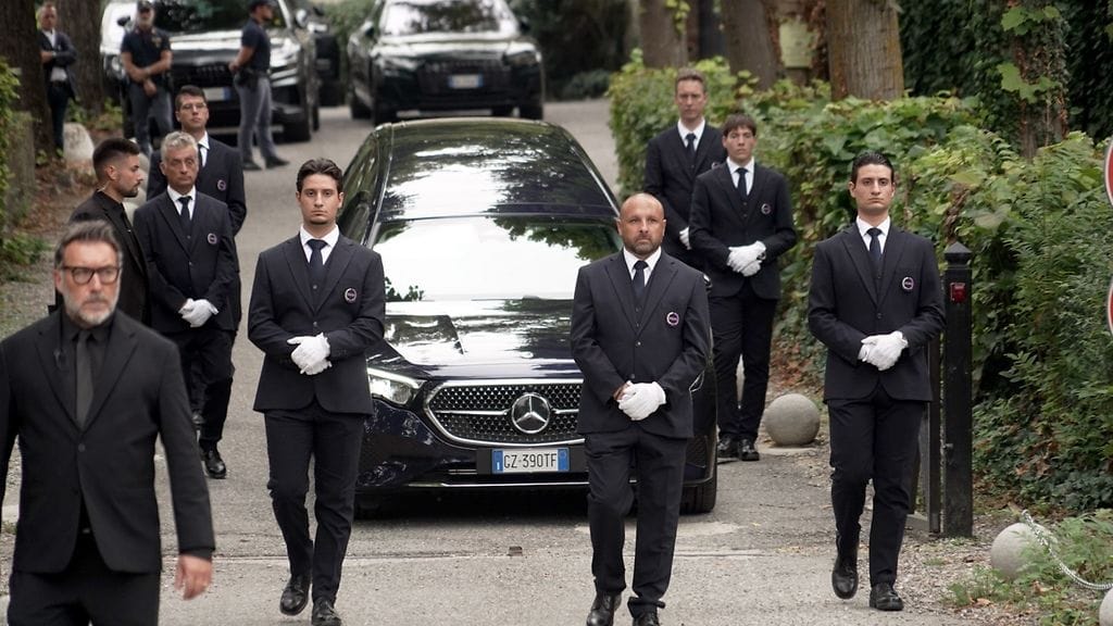 Hautajaiset järjestettiin Pohjois-Italiassa Rivaltan kylässä.