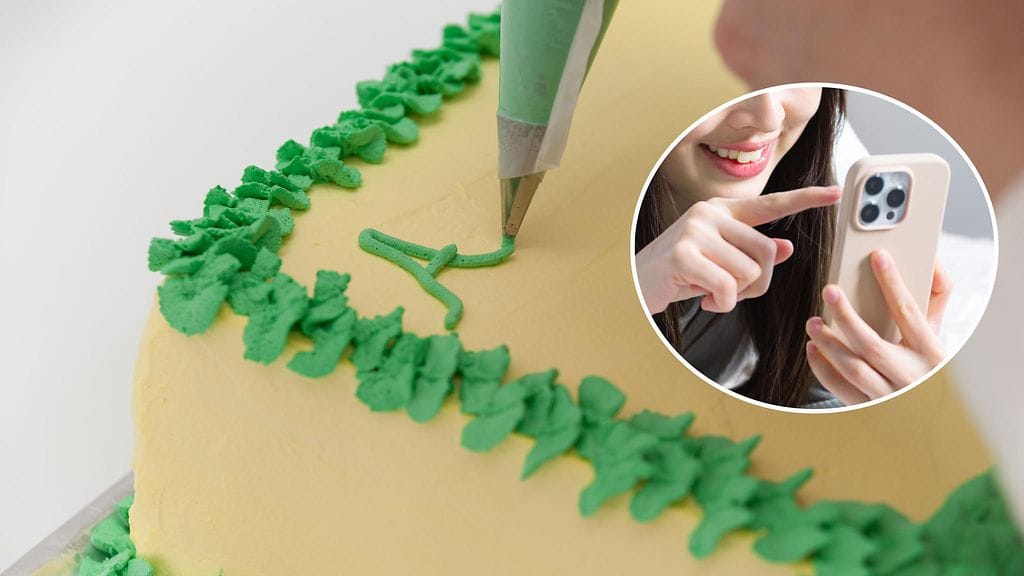 "Stevelle" koristeltu kakku sulatti sydämet somessa.