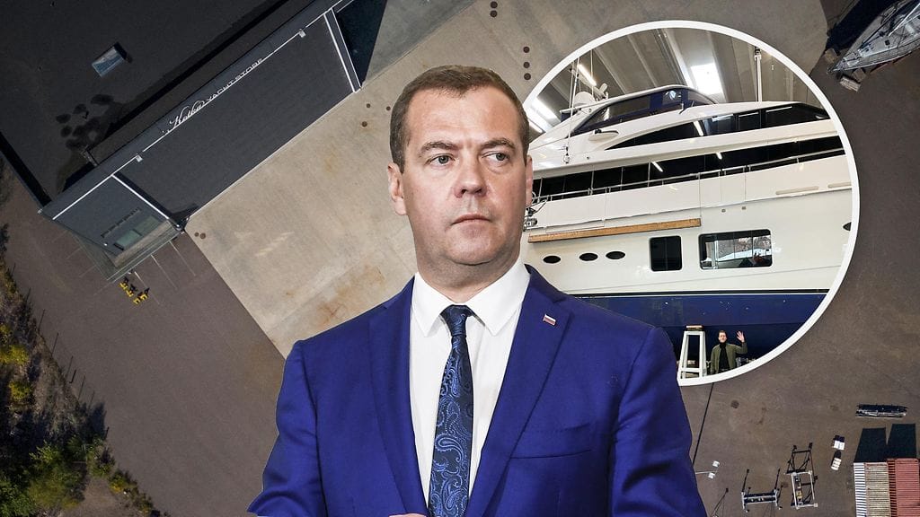 Arvo yli viisi miljoonaa: Mikä on Kotkassa lojuvan, Venäjän ex-presidenttiin yhdistetyn ökyjahdin kohtalo?