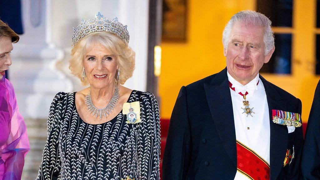 Kuningas Charles ja kuningatar Camilla vuonna 2023.