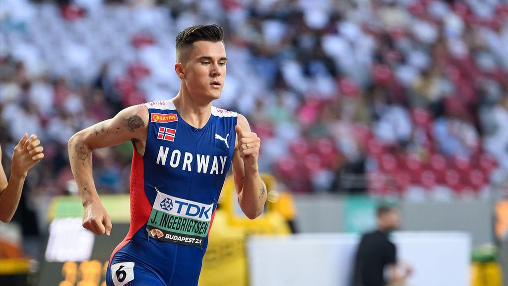 Jakob Ingebrigtsen. Kuva parin vuoden takaa.