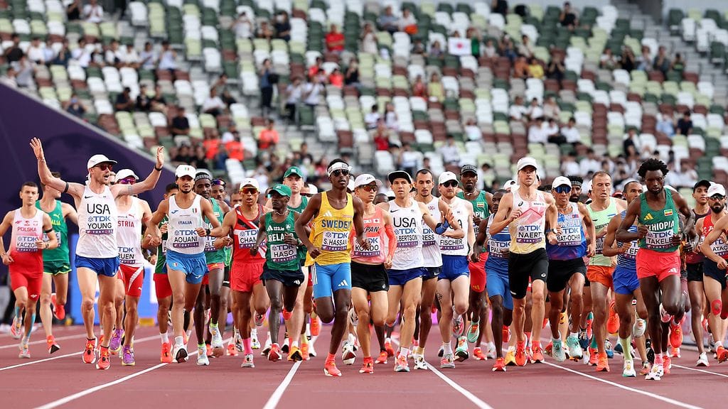 Miesten MM-maratonin lähtö jouduttiin ottamaan uusiksi Tokiossa.