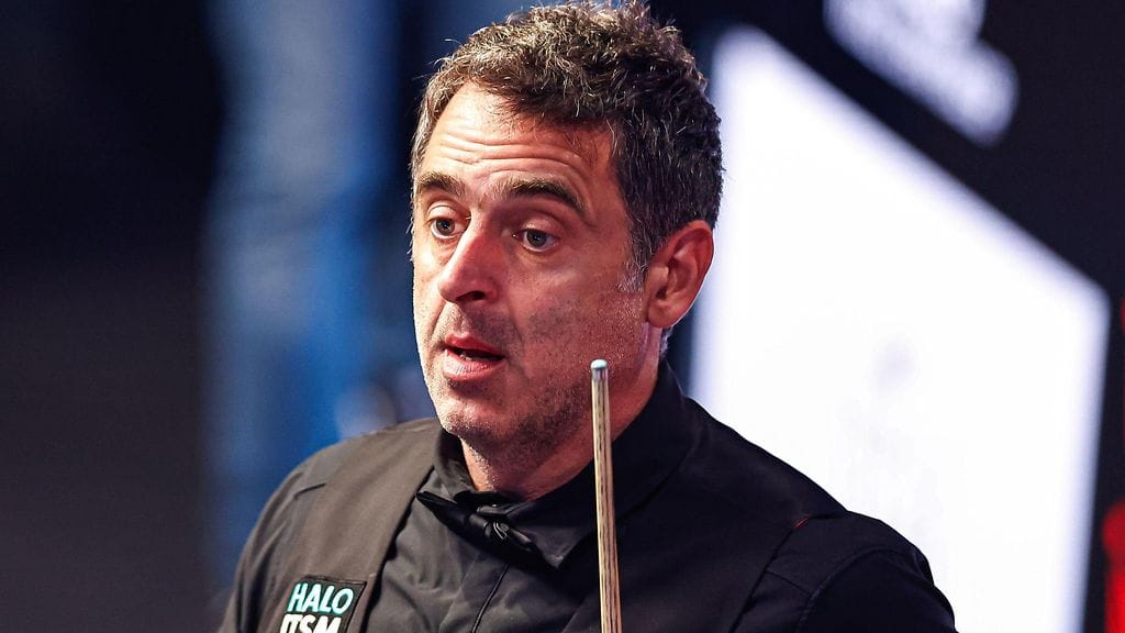 Ronnie O'Sullivan jää pois British Openista terveydellisistä syistä.