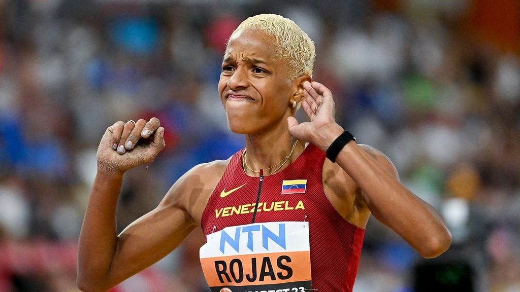 Yulimar Rojas räväytti kolmiloikkakarsinnassa. Arkistokuva.