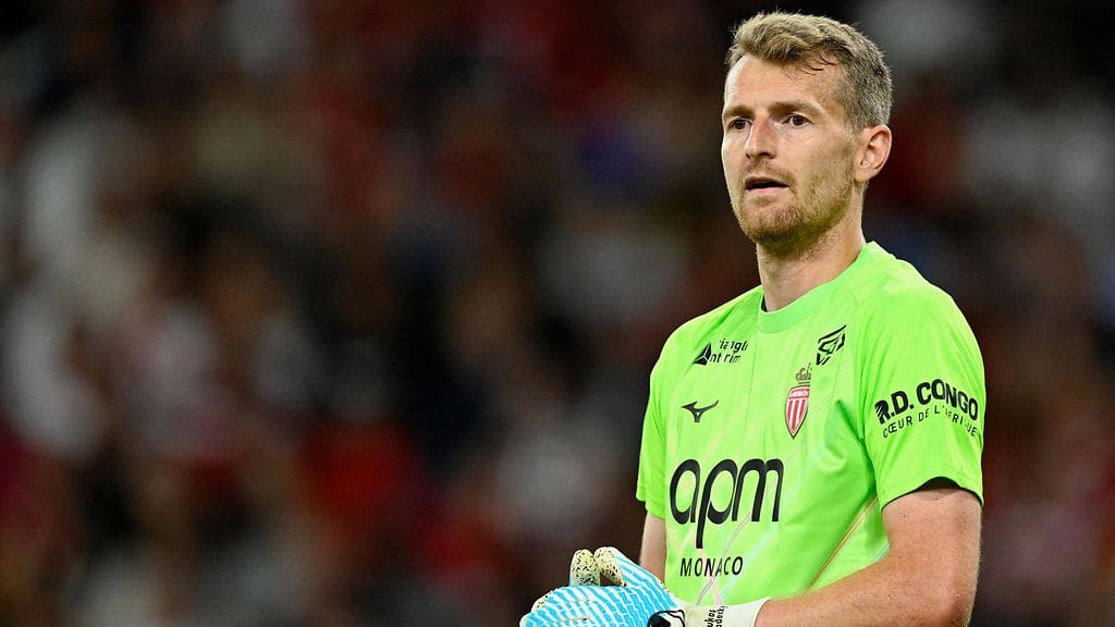 Lukas Hradecky ehti pelata kolme liigaottelua AS Monacon paidassa ennen loukkaantumistaan.