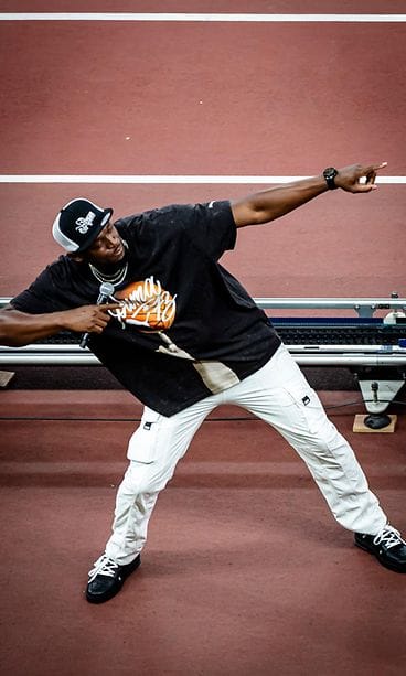 Usain Bolt tuuletus