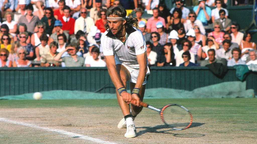 Björn Borg otti viimeisen viidestä peräkkäisestä Wimbledon-tittelistään vuonna 1980.