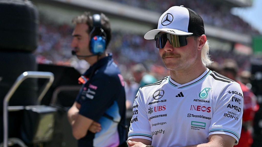 Valtteri Bottas on toiminut tämän kauden ajan Mercedeksen kolmoskuskina.