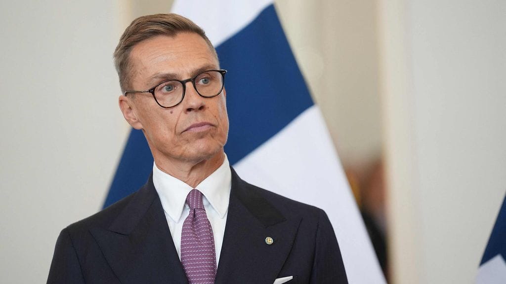Kuvituskuva. Presidentti Alexander Stubb esiintyy turvallisuusfoorumissa.