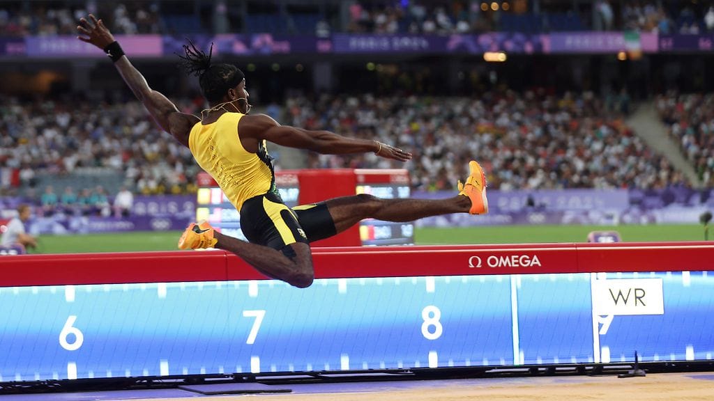 Wayne Pinnock onnistui olympiafinaalissa Pariisissa elokuussa 2024.