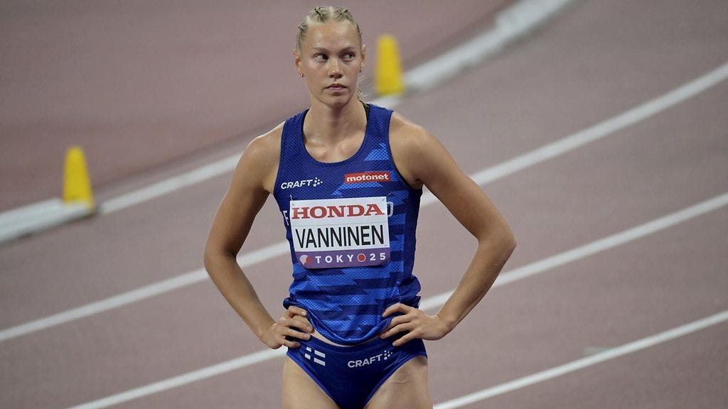 Saga Vanninen jäi avauspäivänä ennätyssarjastaan vajaan sadan pisteen päähän.