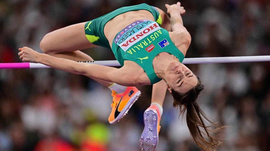 Nicola Olyslagers hyppäsi korkeuden maailmanmestariksi.
