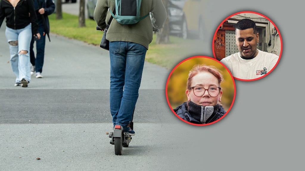 Reetta Niemelä ja Hasan Al-Aubaidy saapuivat paikalle auttamaan skuutilla kaatunutta miestä Palokassa, Jyväskylässä.