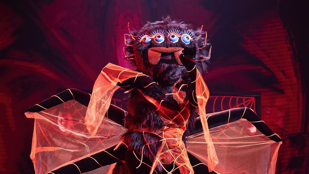 Masked Singer Suomi /jaksossa lavalle nousee Hämähäkki.