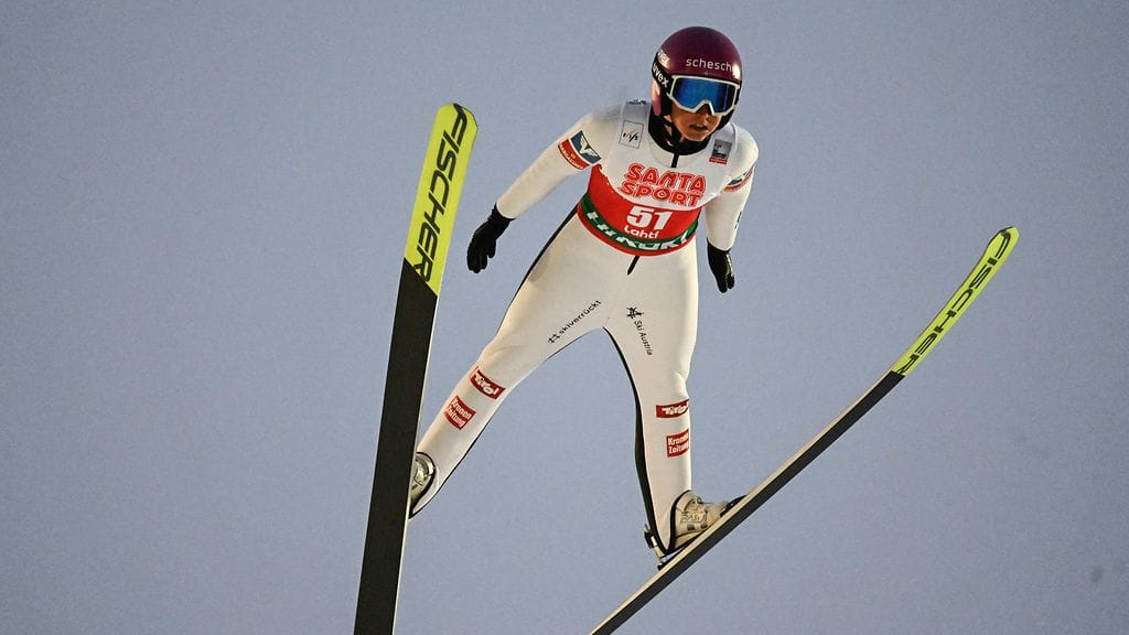 Jacqueline Seifriedsberger on hyppynsä nyt tehnyt.