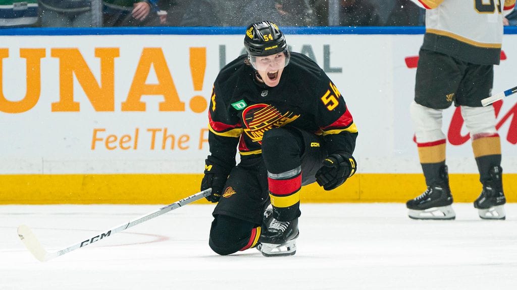 Aatu Räty teki viime kaudella 33 NHL-ottelussa tehot 7+4=11.