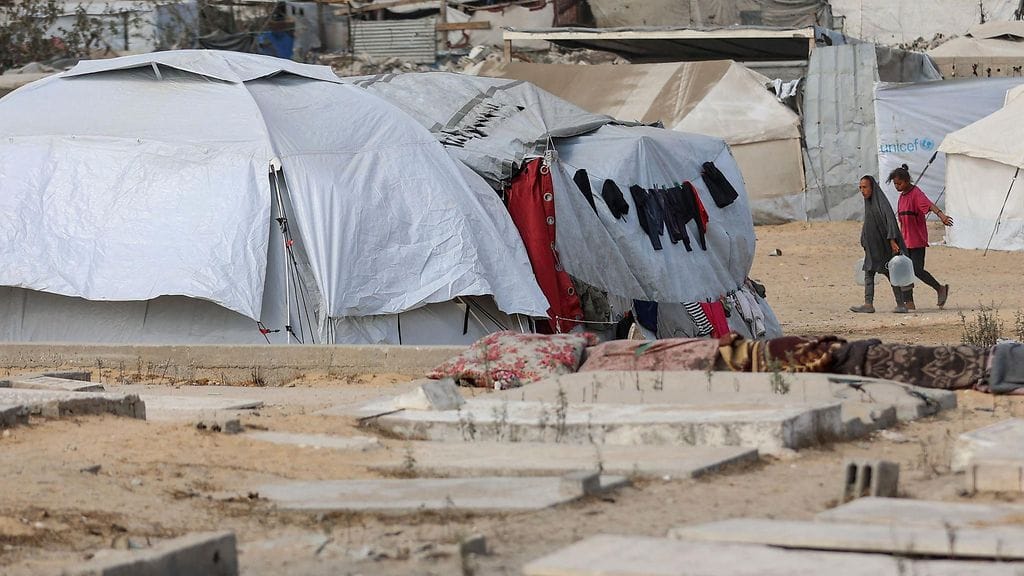 Kuvituskuvaa Gazasta. Trumpin mukaan sopimus aselevosta on melko lähellä.