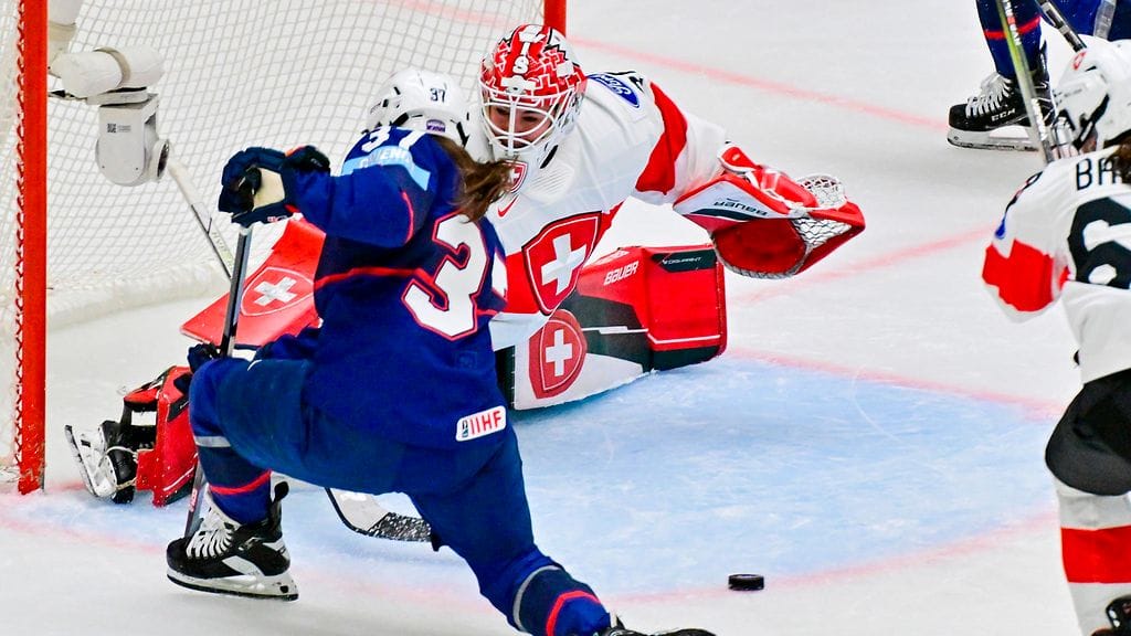 Andrea Brändli USA-ottelu