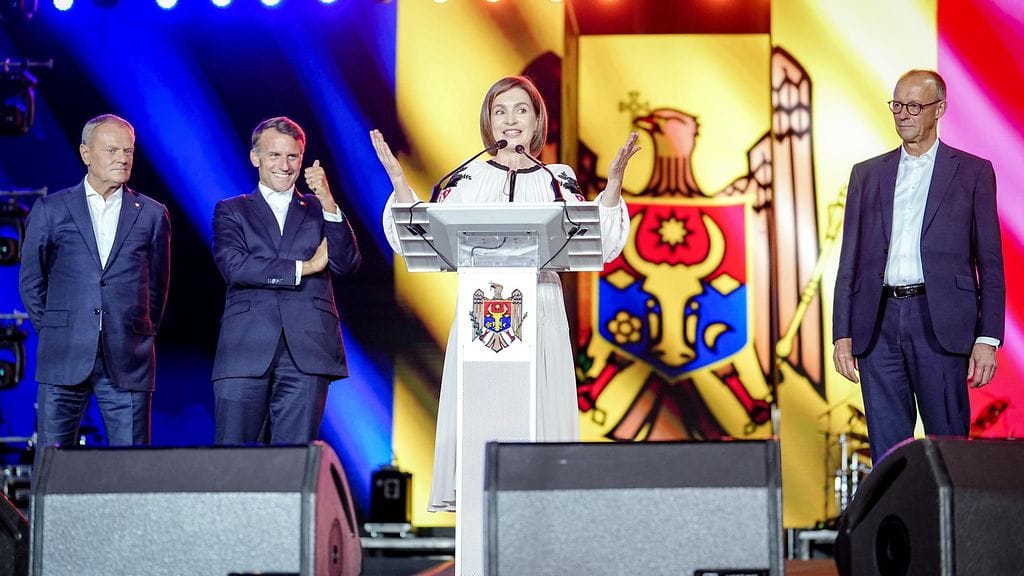 Sandu, Macron, Merz, Tusk AOP