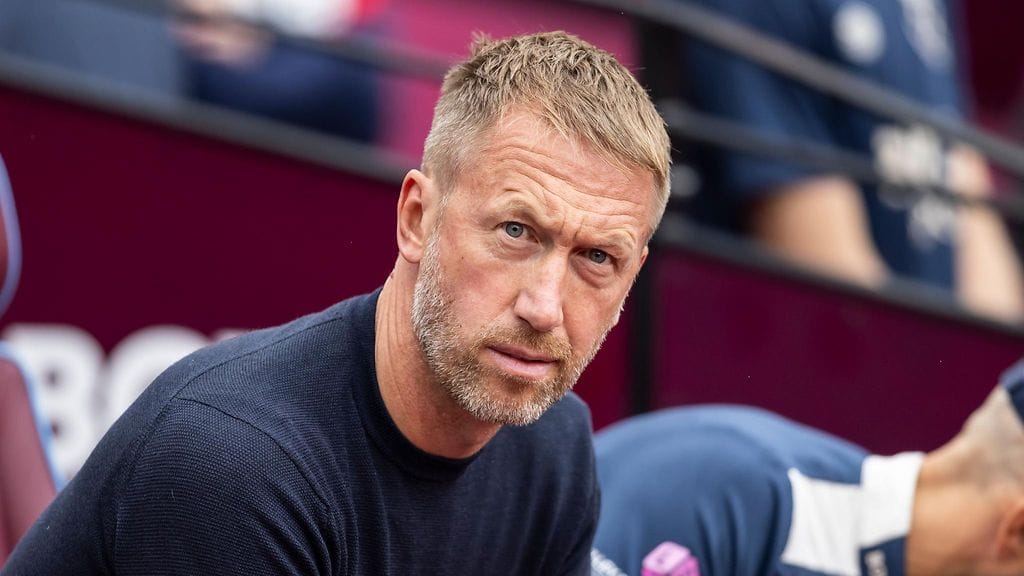 Graham Potter ei saanut hommaa toimimaan West Hamissa.