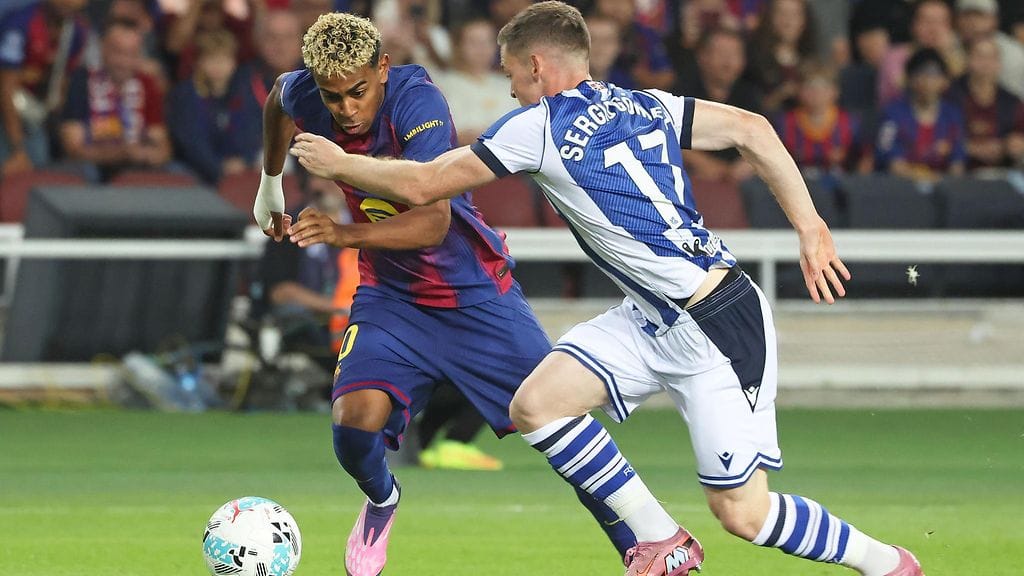 Lamine Yamal on sivussa tositoimista muutaman viikon ajan.