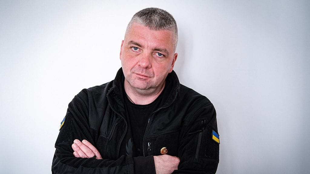 Maksym Butkevych ilmoittautui vapaaehtoisena Ukrainan asevoimien palvelukseen Venäjän hyökättyä maahan vuonna 2022.