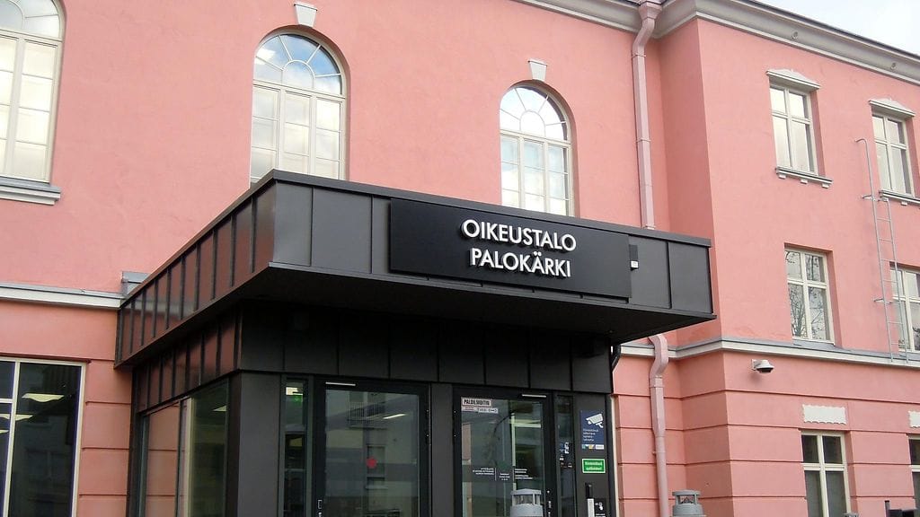 Kuvituskuva. Oikeustalo Palokärki eli Pohjois-Savon käräjäoikeus Kuopiossa 23. lokakuuta 2024.