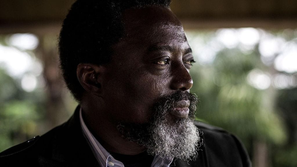 Kongon demokraattisen tasavallan presidentti Joseph Kabila 10. joulukuuta 2018 Kinshasassa.