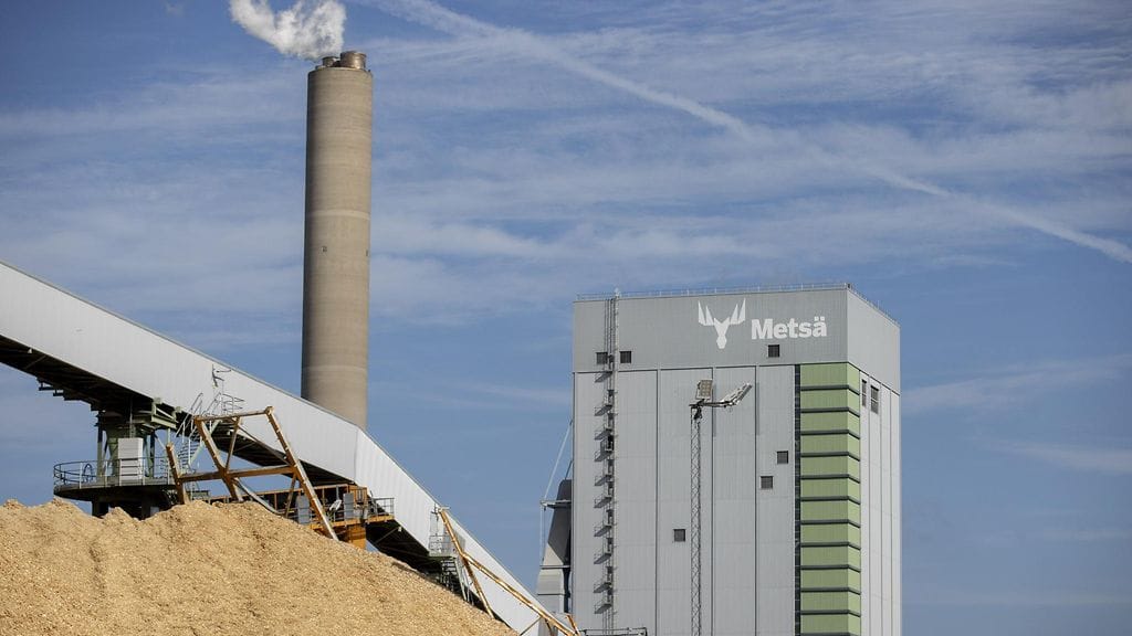 Kuvassa Metsä Groupin Rauman sellutehdas 4. syyskuuta 2025.