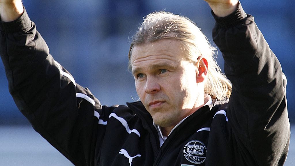 TPS-valmentaja Marko Rajamäki.